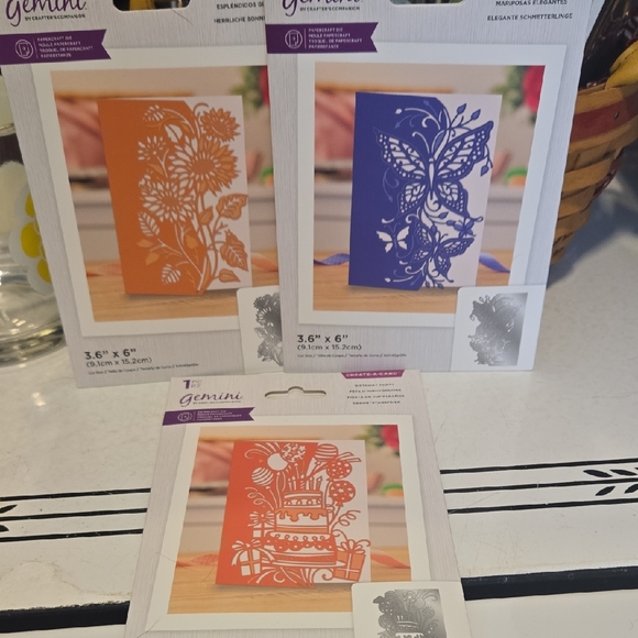 Crafter's Companion Other - Crafter's Companion Lot Of 3 Scene Creat-a-card Dir Sets NEW